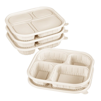 Moule d'injection personnalisé pour boîte à lunch jetable multi-compartiments en plastique – Fabricant de contenants alimentaires