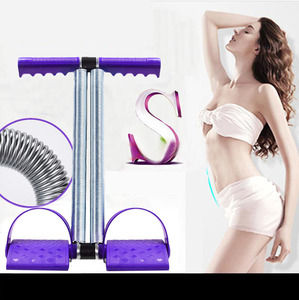 Bandes de résistance élastiques Fitness Sit-Up <span class=keywords><strong>Corde</strong></span> de traction Bande de tension à ressort Pédale d'exercice abdominal Pédale de traction à la cheville - Product Image 4