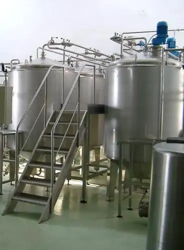 Factory supply 1000L 2000L 3000L Jacket Blending Tank for beverage/juice/extract liquid Mixing machine