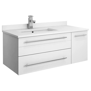 Modern White Wood Bathroom Furniture Wash Basin Hanging Cabinet Set Pvc Storage Vanity Cabinet For Sale
