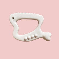Outil d'acupression en céramique à la vitamine C de marque naturelle Gua Sha en forme de cuillère striée Fonction musicale pour le massage du corps et du visage