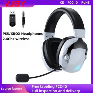 RGB Led đứng có dây chơi game tai nghe với AAC Codec Over-ear on-ear màu xanh răng tai nghe với microphone tương thích điện thoại di động - Product Image 4