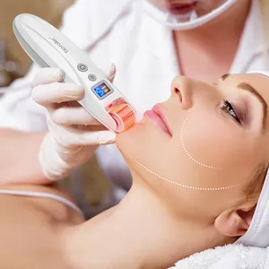 Professionnel Derma Roller Bio Roller G5 Microneedling Roller Pour Corps Visage Barbe Cheveux Titane Aiguille