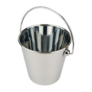 Mini Cazo Ilsa con Asa, para Porciones Individuales, Acero Inoxidable, 10 x 10 cm, Suministros para Catering, Venta al por Mayor, Suministros para Restaurantes - Product Image 1