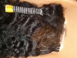 Cabello humano a granel, el mejor producto, donador único, no mezcla cabello virgen a granel de la india - Product Image 3