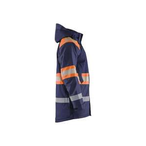 BLAKLADER - 448519778953XS Parka de invierno Hi-Vis Azul marino/Naranja-EAN 7330509853153 ROPA DE TRABAJO DE LA HI-VIS - Product Image 4