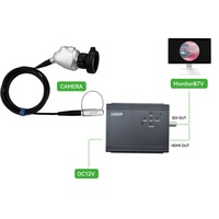 Sistema de Endoscopia Portátil 1080P 60FPS SNUKE de Metal con Certificación CE Clase II / Equipo de Diagnóstico Veterinario Compatible con SDI ENT