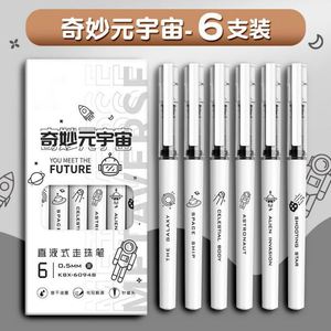 ปากกาลูกลื่นเหลวปากกาเจลหัวกระบอกฉีด0.5แห้งเร็วปากกาสำหรับสอบ - Product Image 6