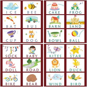 Juguete Educativo de Madera con Letras del Alfabeto ABC para Niños y Niñas en Edad Preescolar, Juego de Ortografía en Caja con Tarjetas de Memoria - Product Image 5