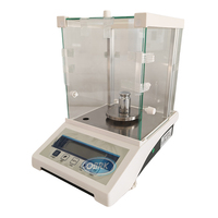 High Accuracy 0.1mg LCD Display Analytical Balance for Lab Instrument ABS Material