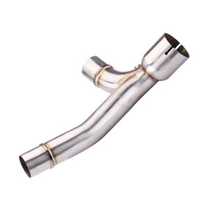 GSXR1000 <span class=keywords><strong>GSX</strong></span> ท่อไอเสีย R1000 <span class=keywords><strong>GSX</strong></span>-<span class=keywords><strong>1000R</strong></span> 2009-2011, ท่อไอเสียแบบเต็มท่อเชื่อมต่อตรงกลางท่อไอเสีย - Product Image 1