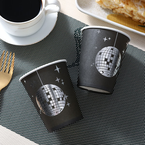 <b>Paper</b> Cup Planet Hot Stamping Series Party Water Cups for Home and Commercial Use, Wholesale Disposable Cups for Chinese New - Product Image 3