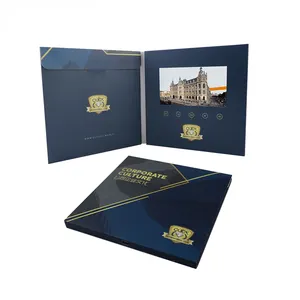 Best Video Greeting Card Lcd Video Brochure Factory Supply For Marketing LCD Business Screen Card Wholesale