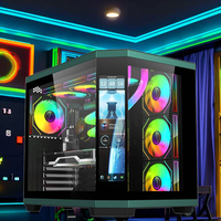 SOEYI Stock ATX Gaming Gaming Cases & Towers Wholesales Châssis d'ordinateur qui prend en charge le facteur de forme Atx sans écran LCD