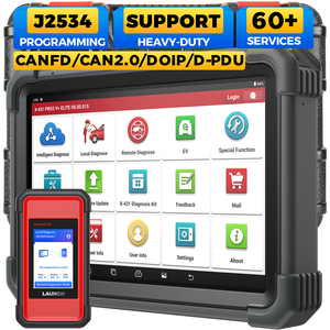 Professional Launch X431 PRO3 V+ ELITE Pro3s+ Elite EURO PRO4 Obd 2 Truck Diagnostic Tool Automotive Scanner Machine for Cars - Product Image 3