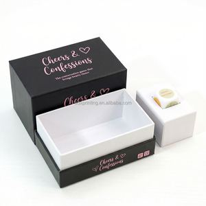 Jeu de cartes à boire personnalisé avec dés pour adultes, jeu de cartes en papier, jeux de société avec dés - Product Image 1