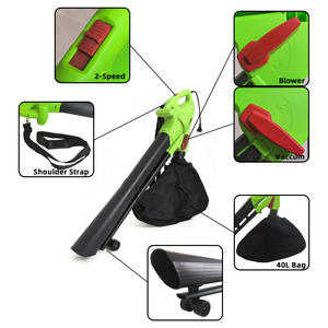 VERTAK 2600W Souffleur à <span class=keywords><strong>feuilles</strong></span> électrique 3-en-1 avec sac à poussière de 40L pour le nettoyage des jardins - Product Image 4