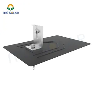 Solar Aluminum Flashing Kit for Shingle Roof Mounting