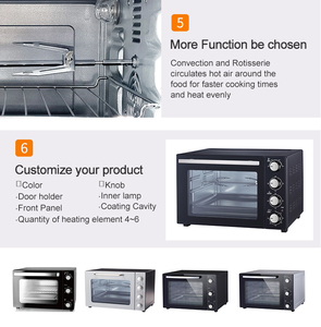 <span class=keywords><strong>Horno</strong></span> de Convección para Pizza Grande de 80L, <span class=keywords><strong>Horno</strong></span> <span class=keywords><strong>El</strong></span>éctrico Comercial para Cocina, <span class=keywords><strong>Horno</strong></span> Tostador <span class=keywords><strong>El</strong></span>éctrico Inteligente para Pan - Product Image 4