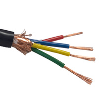 Câble d'alimentation flexible YVFRP NBR/PVC, câble blindé en cuivre pour l'automatisation industrielle