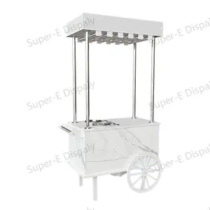 Hot Sale PVC Birthday Cart Party Event Champagne Cart Manufacturer For Wedding Decor