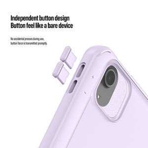 Full-Cover Tablet Case for iPad Air 13 (2024/2025/2026) Transparent Matte Tablet Case with Adjustable Aluminum Alloy <b>Stand</b> - Product Image 3