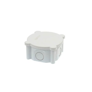 <b>Round</b> Junction <b>Box</b> 90mm IP40 For Electrical Wiring Connection - Product Image 1