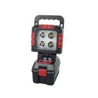 Outil électrique rechargeable 40W Lampe de travail à batterie de type Makita avec base magnétique