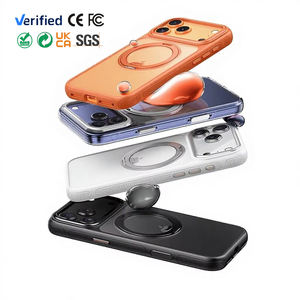 เคสโทรศัพท์มือถือดีไซน์ธุรกิจแบบฝ้าป้องกันเต็มรูปแบบ พร้อมที่ยึดแม่เหล็ก รุ่น 17 Pro Max สไตล์ใหม่ปี <span class=keywords><strong>2026</strong></span> - Product Image 1