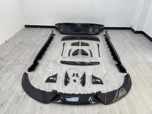Kit carrosserie M-Style avec lèvre avant, jupes latérales et diffuseur arrière forgés pour Porsche Taycan, neuf - Product Image 6