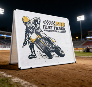 Soporte de Banner Tipo A Resistente a Desgarros y Decoloración para Eventos, Festivales y Zonas de Carnaval, Fabricado por OEM Da Niu - Product Image 1