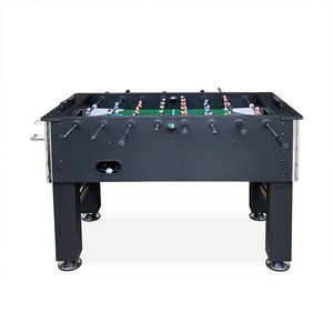Haute qualité 5 pieds Kicker Football main jouer Sport couleur noire jeu de baby-foot Table de football prix d'usine à vendre - Product Image 2