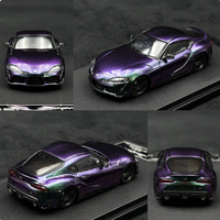 Modèle de voiture miniature en métal BSC 1:64 GR Supra A90 Bull Demon King - Cadeau personnalisé