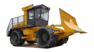 Nouveau compacteur de déchets pour décharge sanitaire, bulldozer à ordures, rouleau compresseur vibrant avec moteur et composants principaux de la pompe pour utilisation en décharge - Product Image 6