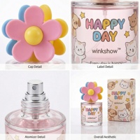 Perfume en Spray para Mujer, Aroma Floral Frutal, 50 ml, Acabado Pulido, Baja Sensibilidad, Ideal para Regalos Empresariales y Corporativos