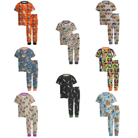 Nouvelle Collection : Ensemble 2 Pièces Imprimé Animal Halloween pour Filles Grandes Tailles – Pantalon Cloche Prêt à Expédier – Vente en Gros pour Boutiques, Tout-petits et Enfants
