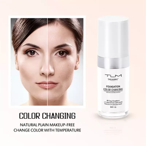 Fond de teint pour soins de la peau <span class=keywords><strong>TLM</strong></span> 30ML Fond de teint changeant de couleur Base de maquillage Liquide Cover Concealer - Product Image 3