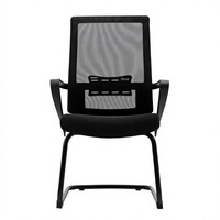 Chaise de bureau ergonomique confortable et moderne au design minimaliste pour de longues périodes assises ; idéale pour les salles de conférence, les dortoirs d'étudiants et l'utilisation à domicile.