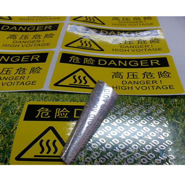Non-residue Tamper Evident Label, Non-transfer Tamper Evident Labels, Tamper Proof Labels