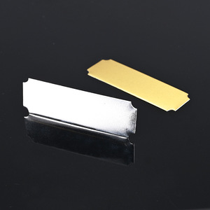 Etiqueta Metálica de Acero Inoxidable Hongfu 36, Etiquetas para Electrodomésticos, Marcado Láser Personalizable, Resistente a la Temperatura - Product Image 1