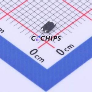 1TS026A-1000-0550-CT Tactile Switch SMD,1.6x2.6mm Switch Single Pole Single Throw Round Button 1N Vertical Mount - Product Image 2