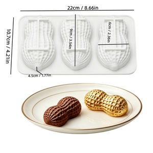 Stampo in Silicone per Torte Mousse (<span class=keywords><strong>Noci</strong></span>, Caffè, Arachidi, <span class=keywords><strong>Noci</strong></span> Pecan) e Cioccolato, per Forno, Grado Alimentare, Prodotto in Cina - Product Image 4