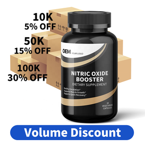 แคปซูลเสริมนิตริกออกไซด์ OEM สำหรับการเจริญเติบโตของกล้ามเนื้อและการไหลเวียนโลหิต จัดหาอย่างมั่นคงในระยะยาวสำหรับผู้ค้าระหว่างประเทศ - Product Image 3