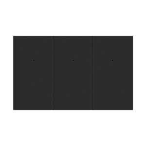 Interruptor de Pared Minimalista de 4 Botones, Diseño de Panel Táctil con Acabado Negro Mate - Product Image 3