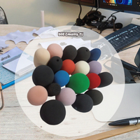 70*45*95mm petit micro mousse pare-brise Mini couvre Mini micro éponge boule micro couverture pour AT2020 Microphone