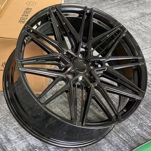 High Quality 18-22 Inch for Multi <b>Spoke</b> Forged Car <b>Wheels</b> 100mm PCD New Black - Product Image 2