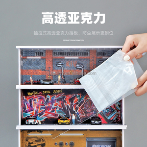 <span class=keywords><strong>โมเดล</strong></span><span class=keywords><strong>รถ</strong></span>จำลองขนาด <span class=keywords><strong>1</strong></span>:<span class=keywords><strong>64</strong></span> พร้อมไฟ LED วัสดุเป็นมิตรกับสิ่งแวดล้อม ฉากตกแต่งผนังลายกราฟฟิตี ลานจอด<span class=keywords><strong>รถ</strong></span> ร้าน<span class=keywords><strong>ซ่อม</strong></span><span class=keywords><strong>รถ</strong></span> โรงรถ ทำจากพลาสติก - Product Image 5