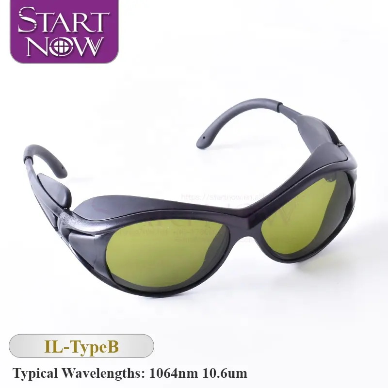 Sannce — lunettes de Protection Laser, pour Machine à souder, pièces de rechange, lunettes de sécurité, Style classique noir, 850-1300nm