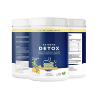Poudre Détox Adulte Saveur Ananas Naturel 400g/bouteille – Complément Santé Favorisant un Poids Sain pour Adultes – Vente Chaude