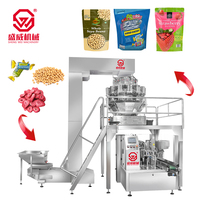 Autres céréales fruits secs graines de tournesol ligne de traitement alimentaire machine à emballer rotative pour granulés emballage Manu